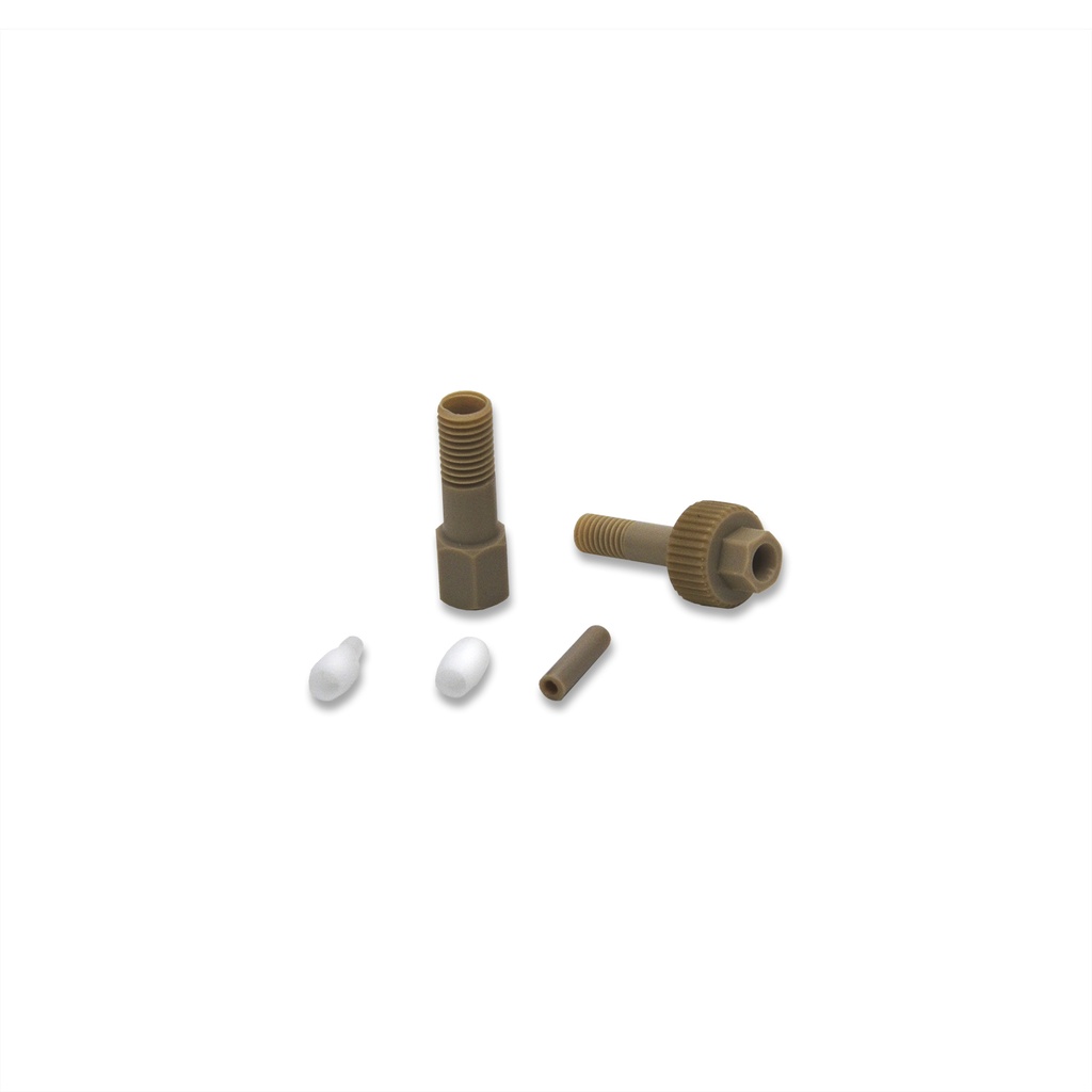 ������� 1/8" �� 1/16", PEEK, �������� ������ 1/8" (UNF 1/4-28, ��������) ���������� ������ 1/16" (UNF 10-32, ��������) 1 ��. Knauer A7224