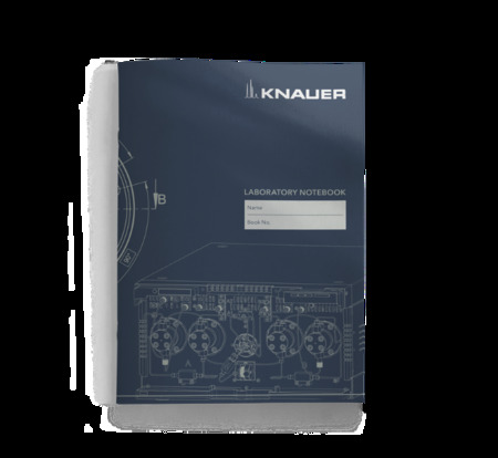 Laboratory Notebook Softcover Knauer VM0230