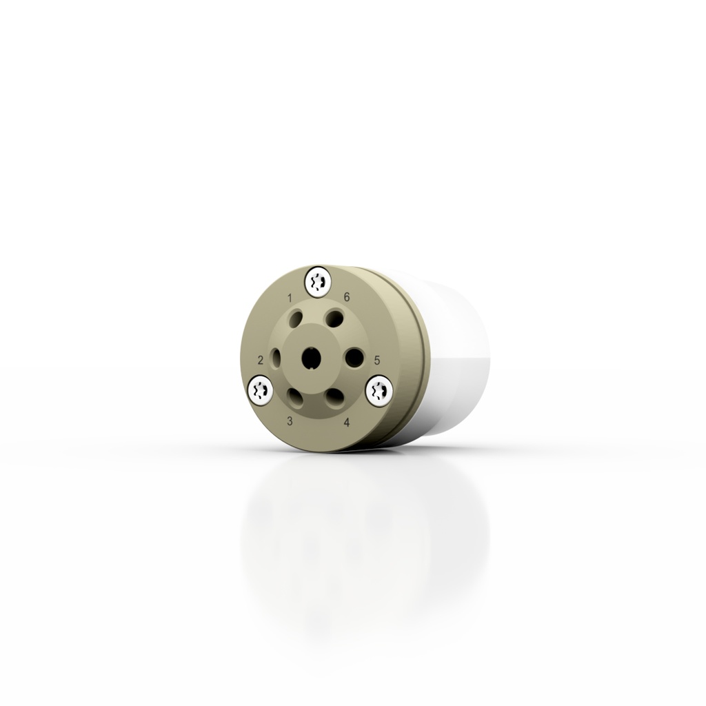 ������ AZURA V 4.1, 6 ������, 2 ��������� ��� �������, 240 ���, 1/16" 10-32 UNF, ������� ��������� 0,75 ��, PEEK/PEEK Knauer AVD24CE