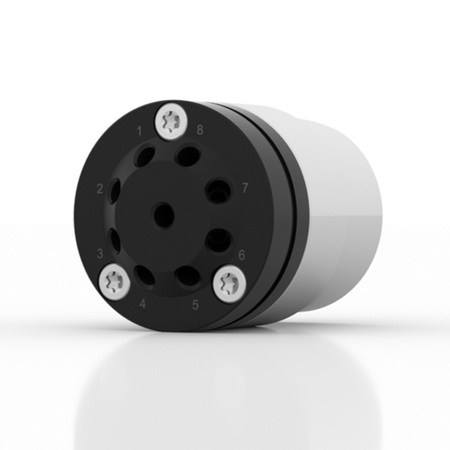 ������ AZURA V 4.1, 8-�������� ���������������� ��� �������, 500 ���, 1/16" 10-32 UNF, 0.75 �� ���������, SSt-DLC/PEEK Knauer AVS36AE