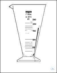 4 800 250 ���� Witeg, ���������� �����, DIN-B, 250: 10 ��, BOROSILICATEGLAS 4 800 250