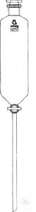 2 644 001 Witeg SEPARATORY FUNNEL, 1000 ��, CYL. UNGRAD., �����. ������, ��� 2 644 001