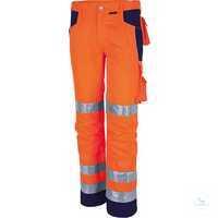 Arbeitsschutz (Wieland) Bundhose 61938TW0 warnorange-marine Groesse 72 4769452372