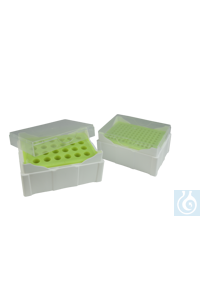 neoLab CellCamper� Kryo-Rack mit Farbumschlag fuer 96 PCR Roehrchen 2-3733