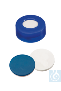 neoLab neochrom� Schnappringkappe (blau), 11 ��, ������ PTFE / Blaues Silikon; ��: 100 �� EC-1069