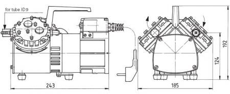 ������������� ��������� ����� KNF N 026.3 AT.18 (18 �/���, 25 ����) 