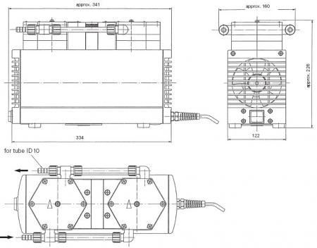 ������������� ���. ������� ��������� ����� KNF LABOPORT� N 840.1.2 FT.18 (60 �/���, 90 ����) 