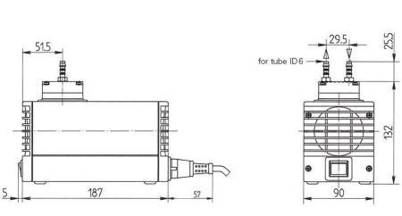 ����-������������� ��������� ����� KNF LABOPORT� N 811 KN.18 (11,5 �/���, 240 ����) 