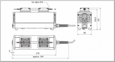 ����-������������� ��������� ����� KNF LABOPORT� N 816.3 KN.45.18 (16 �/���, 15 ����) 057802055163