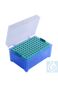 neoLab Moonlab� Pipettenspitzenbox leer, PP, 2-200 ���, 96 �������� 4-0075