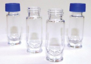 Certified CD� Vial (Center Draining) Kit, 9 mm thread with cap/septa, unassembled 29307-U