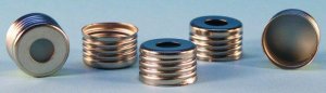 Magnetic Screw Cap for Headspace Vials, 18 mm thread 