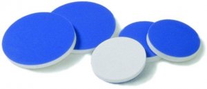 Septa, Blue PTFE/white silicone, pkg/100 27514