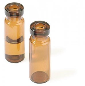 Vials, 2 mL crimp top, amber glass, 12 x 32 mm 27067-U