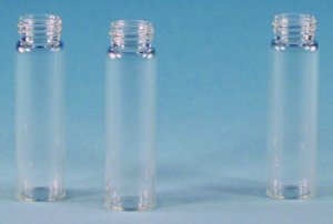 Vials, screw top, clear glass (vial only) 27151