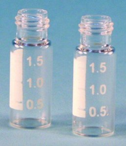 Vials, screw top, R.A.M.� (9 mm thread), large opening, 12 x 32 mm 29009-U