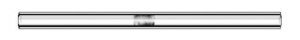 Inlet Liner, Split/Splitless Type, Straight Design (wool packed) 2048601