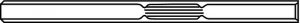 Inlet Liner, Split/Splitless Type, Straight FocusLiner� Design (wool packed) 2877001-U