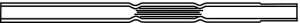 Inlet Liner, Split/Splitless Type, Straight FocusLiner� Design (wool packed) 2879205-U