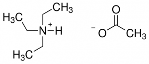 Acetic acid � triethylamine solution 1:1 