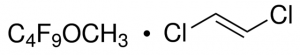 Nonafluorobutyl methyl ether - trans-1,2-Dichloroethylene mixture 