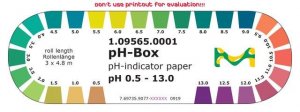 pH Box pH-indicator paper pH 0.5 - 13.0 