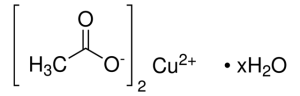 Copper(II) acetate monohydrate 