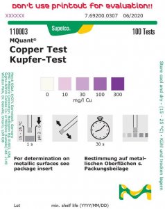 Copper Test 