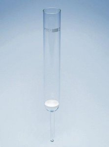 Pyrex� Filter funnel cylindrical, with sintered glass disc SLW3770/08-10EA