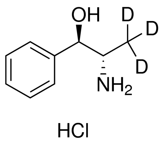 (�)-Norephedrine-d3 hydrochloride solution 