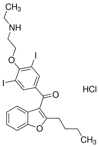 N-Desethylamiodarone hydrochloride solution 