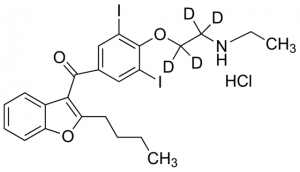 N-Desethylamiodarone-D4 hydrochloride solution 
