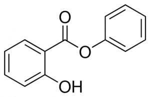 Phenyl salicylate melting point standard 
