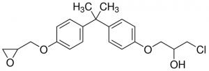 Bisphenol A (3-chloro-2-hydroxypropyl) glycidyl ether 