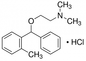 Orphenadrine for peak identification 