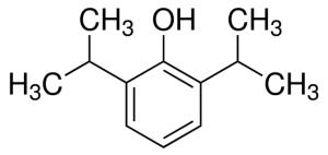 Propofol for peak identification 