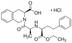 Quinapril for peak identification 