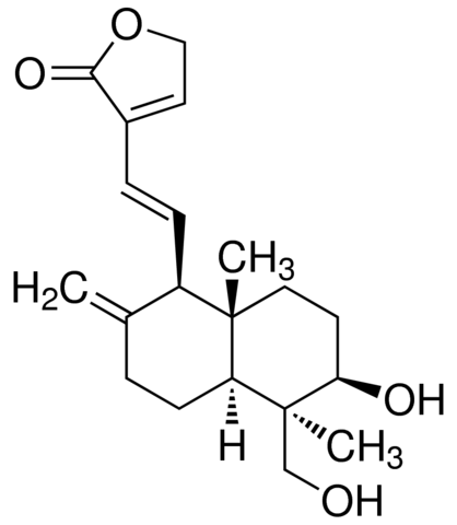 14-Deoxy-11,12-didehydroandrographolide PHL89631-10MG