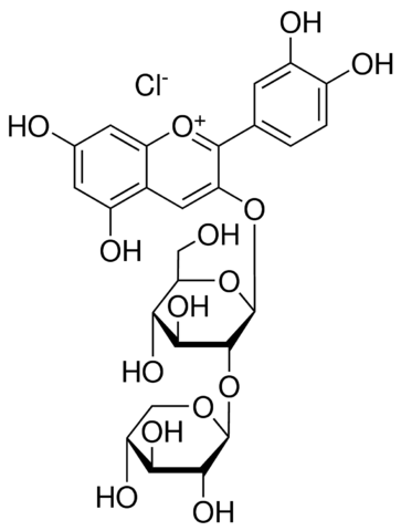 Cyanidin 3-sambubioside chloride 43046-5MG