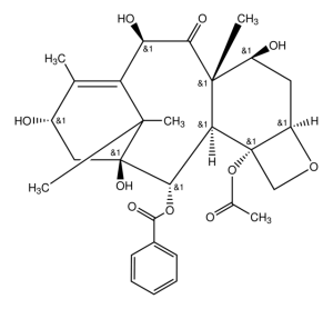 10-Deacetylbaccatin III from Taxus baccata 