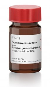 Capreomycin sulfate from Streptomyces capreolus 