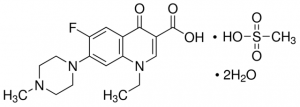 Pefloxacin mesylate dihydrate 