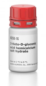2-Keto-D-gluconic acid hemicalcium salt hydrate 