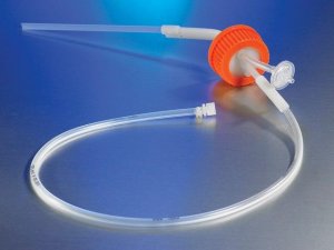 Corning� disposable aseptic transfer caps for GL45 plastic spinner flasks CLS3565-2EA
