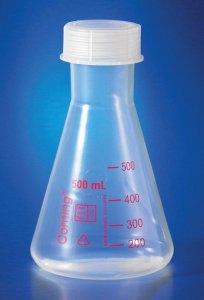 Corning� narrow mouth Erlenmeyer flask, reusable CLS4990P500-6EA
