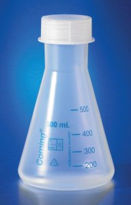Corning� narrow mouth Erlenmeyer flask, reusable CLS4990P50-6EA