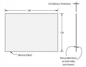Grace Bio-Labs CultureWell� silicone isolator sheet material GBL664571-5EA