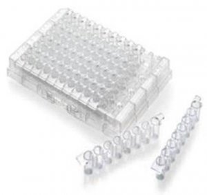 MultiScreenHTS IP Filter Plate, 0.45 �m, 8-Well Strips, clear, non-sterile M8IPS4510