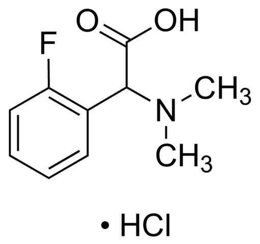 (Dimethylamino)(2-fluorophenyl)acetic acid hydrochloride CBR01124-1G