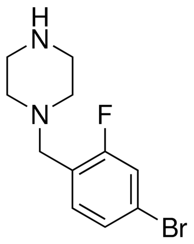 1-(4-Bromo-2-fluorobenzyl)piperazine 